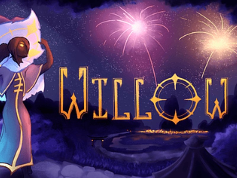 Gameplay image of Willow, a mystical top-down hack n' slash roguelike adventure